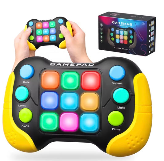 Electronic pop-up game light up play fidget toys